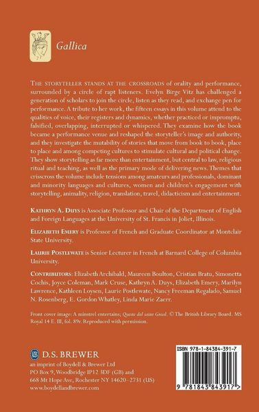 Produktbild: Telling the Story in the Middle Ages