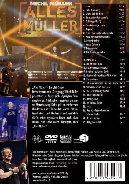 Produktbild: Michl M&uuml;ller - Alles M&uuml;ller - Live