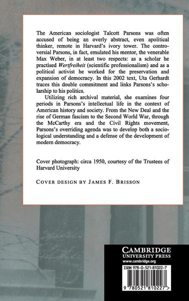 Produktbild: Talcott Parsons