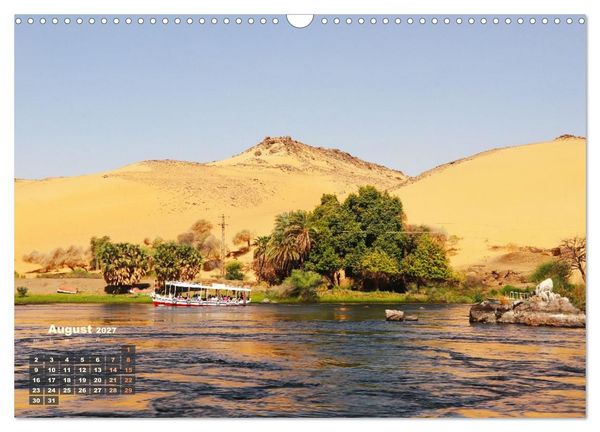 Produktbild: &Auml;gypten - Landschaften entlang des Nils (Wandkalender 2027 DIN A3 quer), CALVENDO Monatskalender