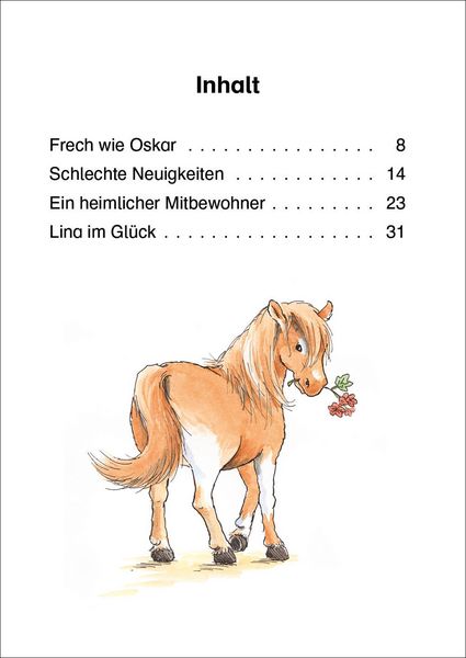 Produktbild: Lesel&ouml;wen 1. Klasse - Das neue Pferd in der Reitschule