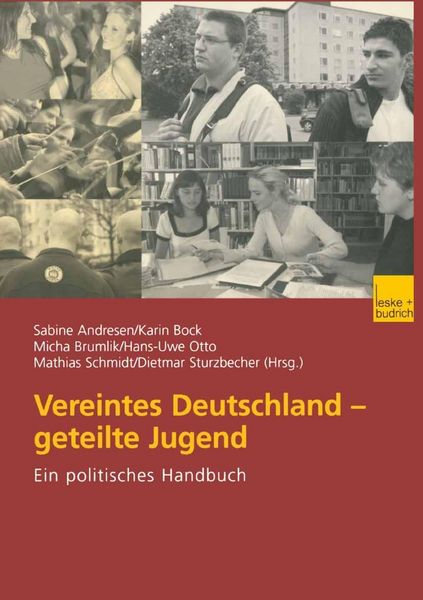 Produktbild: Vereintes Deutschland - geteilte Jugend