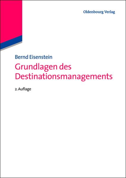 Produktbild: Grundlagen des Destinationsmanagements
