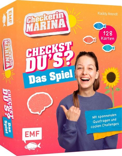 Produktbild: Kartenspiel: Checkerin Marina: Checkst du's? – Das Spiel