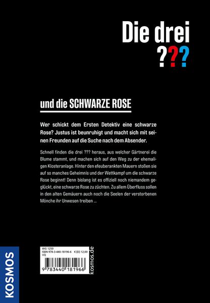 Produktbild: Die drei ??? und die schwarze Rose