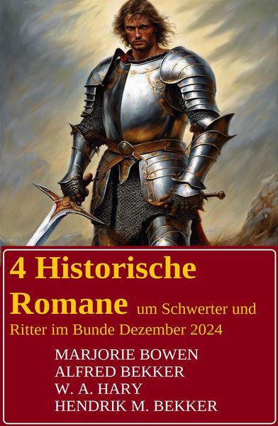 Produktbild: 4 Historische Romane um Schwerter und Ritter im Bundle Dezember 2024