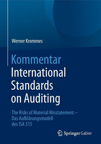 Produktbild: Kommentar International Standards on Auditing