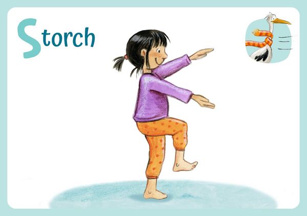 Produktbild: Das Yoga-Abc f&uuml;r Kinder