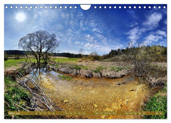 Produktbild: Landschaften im Altm&uuml;hltal (Wandkalender 2026 DIN A4 quer), CALVENDO Monatskalender