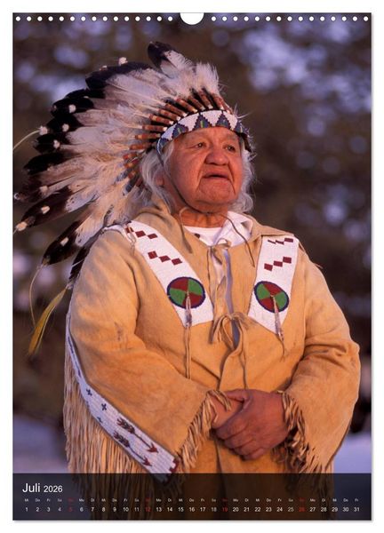 Produktbild: Indianer, Portrait Collection 1 (Wandkalender 2026 DIN A3 hoch), CALVENDO Monatskalender