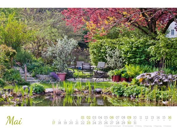 Produktbild: Zauberhafte Landg&auml;rten Kalender 2027