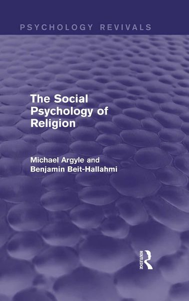 Produktbild: The Social Psychology of Religion (Psychology Revivals)