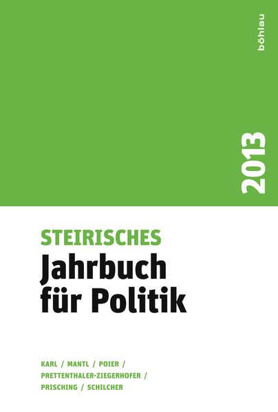 Produktbild: Steirisches Jahrbuch f&uuml;r Politik