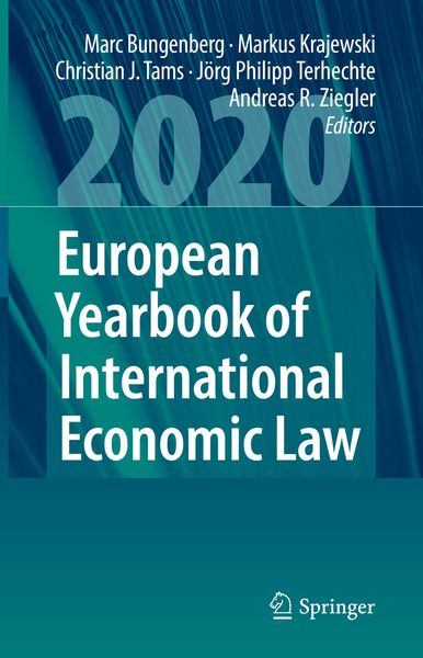 Produktbild: European Yearbook of International Economic Law 2020