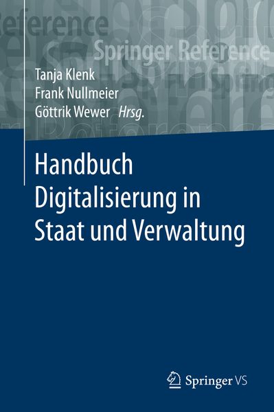 Produktbild: Handbuch Digitalisierung in Staat und Verwaltung