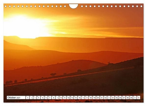 Produktbild: Namibia - Weite sp&uuml;ren (Wandkalender 2027 DIN A4 quer), CALVENDO Monatskalender