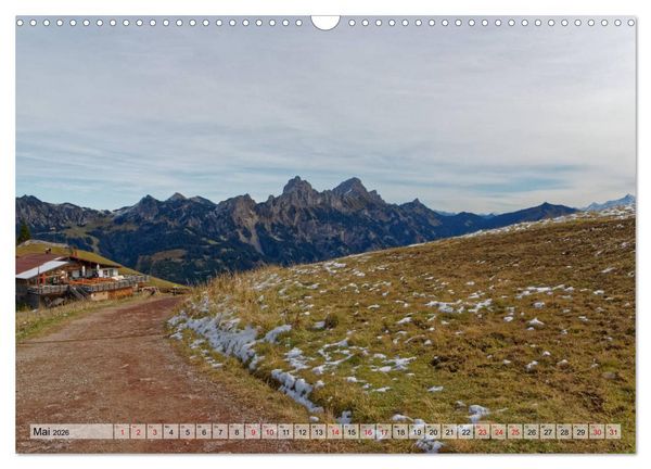 Produktbild: Herbst im Tannheimer Tal - Impressionen von Schattwald bis Nesselw&auml;ngle (Wandkalender 2026 DIN A3 quer), CALVENDO Monatskalender