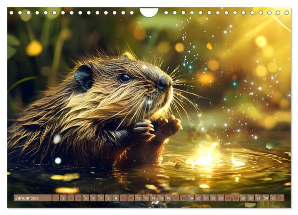 Produktbild: Tierische Balance (Wandkalender 2026 DIN A4 quer), CALVENDO Monatskalender