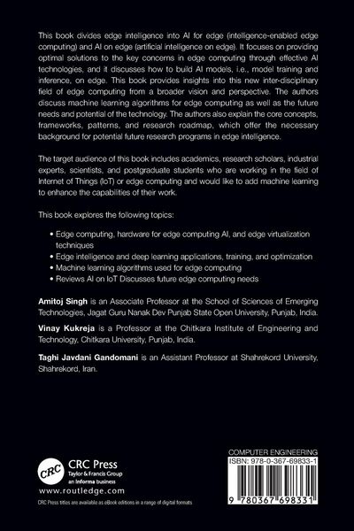 Produktbild: Machine Learning for Edge Computing