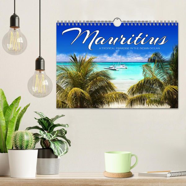 Produktbild: Mauritius A Tropical Paradise in The Indian Ocean (Wall Calendar 2026 DIN A4 landscape), CALVENDO 12 Month Wall Calendar
