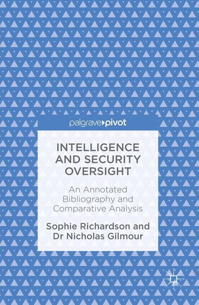 Produktbild: Intelligence and Security Oversight