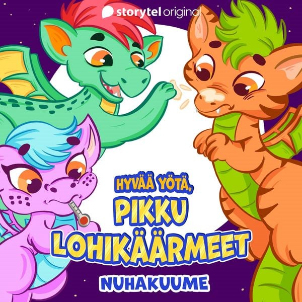 Produktbild: Hyv&auml;&auml; y&ouml;t&auml;, pikku lohik&auml;&auml;rmeet: Nuhakuume