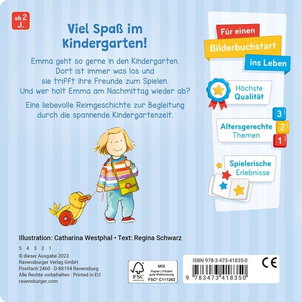 Produktbild: Komm mit in den Kindergarten