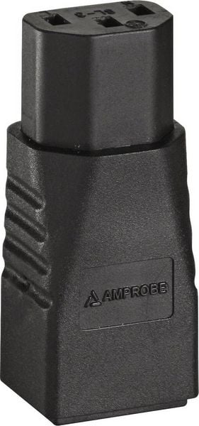 Produktbild: Beha Amprobe PA-1 Messadapter Kleeblatt-Stecker C6 - Kaltger&auml;te-Buchse C13