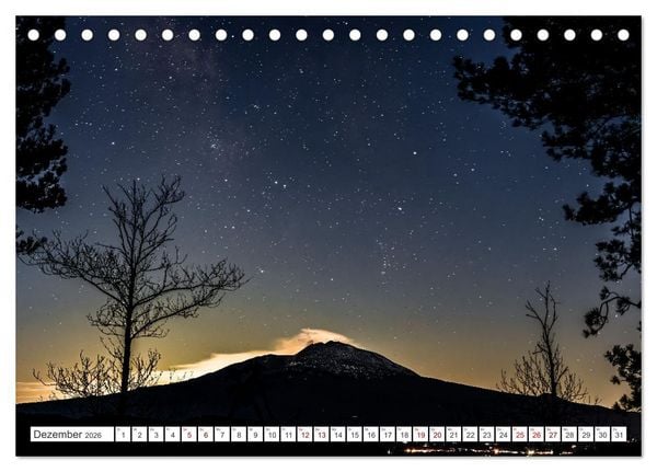 Produktbild: &Auml;tna - Europas h&ouml;chster Vulkan (Tischkalender 2026 DIN A5 quer), CALVENDO Monatskalender