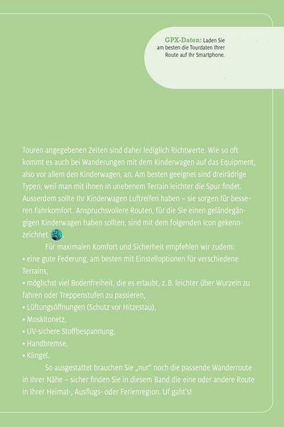 Produktbild: K&uuml;mmerly+Frey Erlebnis Schweiz Wandern mit Kinderwagen - Wanderf&uuml;hrer