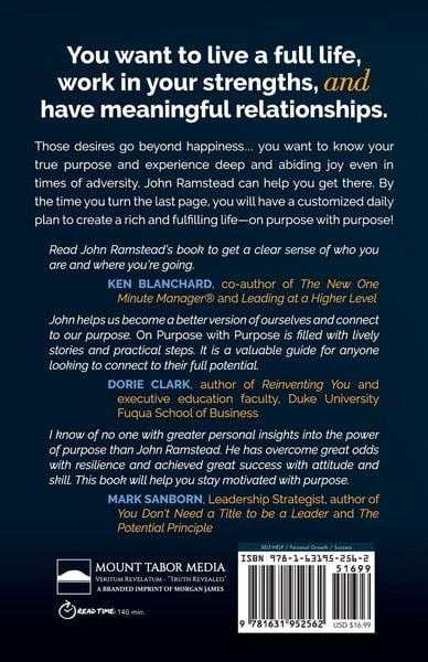Produktbild: On Purpose With Purpose