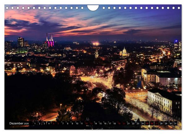Produktbild: Hannover - Luftige Einblicke (Wandkalender 2026 DIN A4 quer), CALVENDO Monatskalender