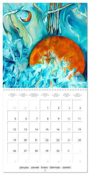 Produktbild: Delusions (Wall Calendar 2026 12 &times; 12 Inch) CALVENDO 12 Month Wall Calendar