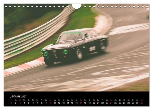 Produktbild: Vintage Racing, historischer Motorsport (Wandkalender 2027 DIN A4 quer), CALVENDO Monatskalender