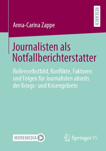 Produktbild: Journalisten als Notfallberichterstatter