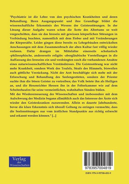 Produktbild: Psychiatrie - ein Lehrbuch f&uuml;r Studierende und &Auml;rzte