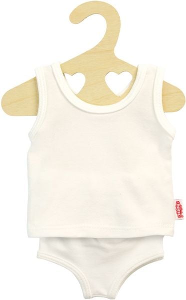 Produktbild: Puppen-Unterw&auml;sche, wei&szlig;, Gr. 35-45 cm