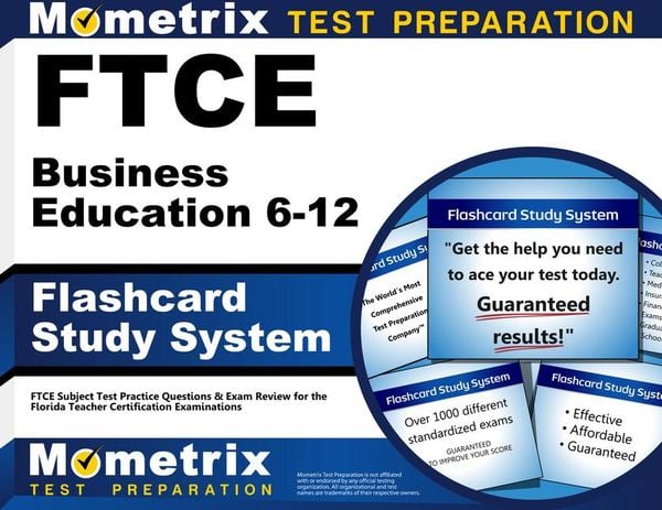 Produktbild: FTCE Business Education 6-12 Flashcard Study System