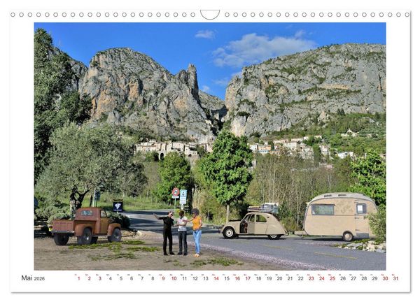 Produktbild: Vintage Caravaning (Wandkalender 2026 DIN A3 quer), CALVENDO Monatskalender
