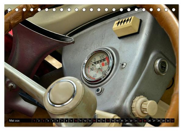 Produktbild: BMW Isetta - Die Knutschkugel (Tischkalender 2026 DIN A5 quer), CALVENDO Monatskalender