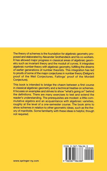 Produktbild: The Geometry of Schemes