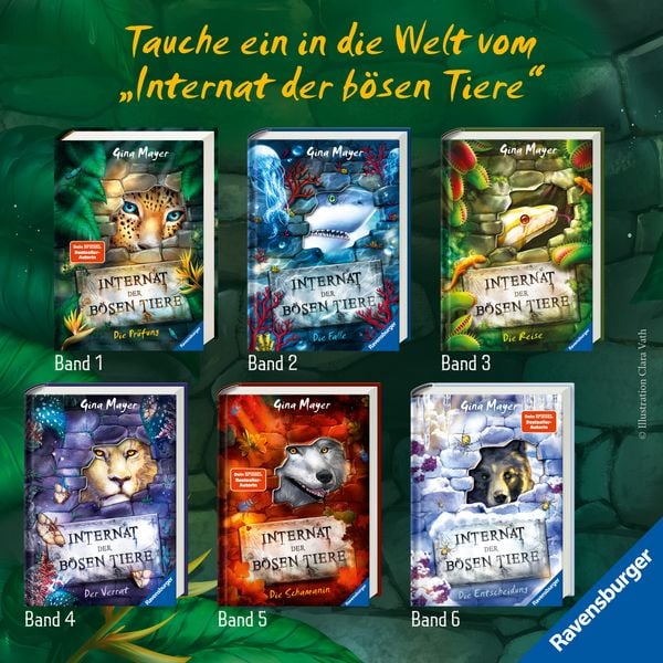 Produktbild: Internat der b&ouml;sen Tiere, Band 3 - Die Reise