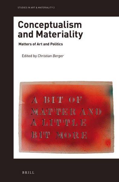 Produktbild: Conceptualism and Materiality