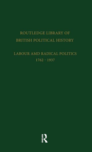 Produktbild: A Short History of the British Working Class Movement (1937)