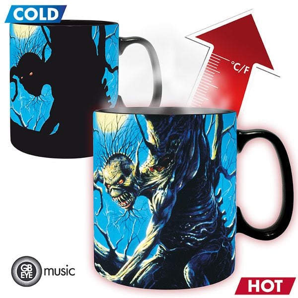 Produktbild: IRON MAIDEN - Mug Heat Change - 460 ml- Fear of the Dark - carton