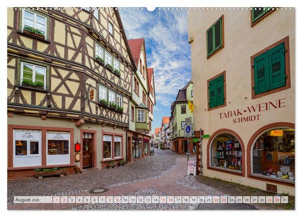 Produktbild: Wertheim Impressionen (hochwertiger Premium Wandkalender 2026 DIN A2 quer), Kunstdruck in Hochglanz