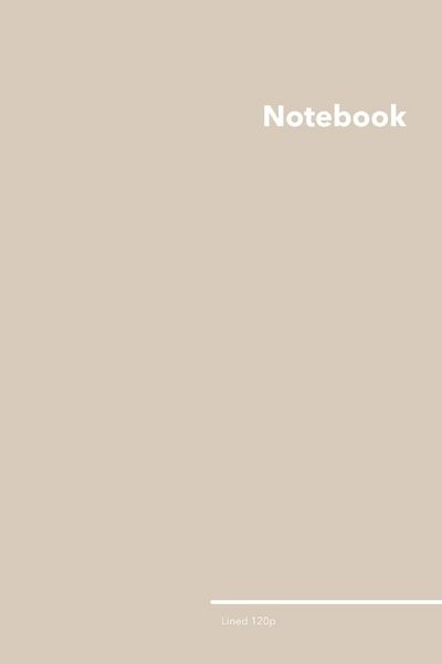 Produktbild: Lined College Ruled Notebook