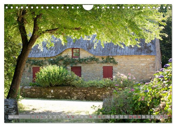 Produktbild: Momente einer Reise - Bretagne (Wandkalender 2026 DIN A4 quer), CALVENDO Monatskalender
