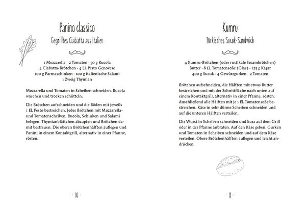 Produktbild: Der kl. K&uuml;chenfreund: Andere L&auml;nder, andere Schnitten (Brot)