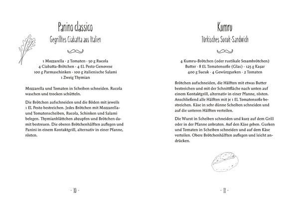 Produktbild: Der kl. K&uuml;chenfreund: Andere L&auml;nder, andere Schnitten (Brot)